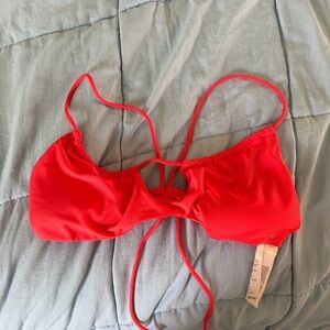 Red Women's Bikini Top